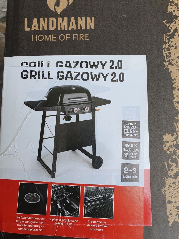 Grill gazowy landmann 2.0 okazja !