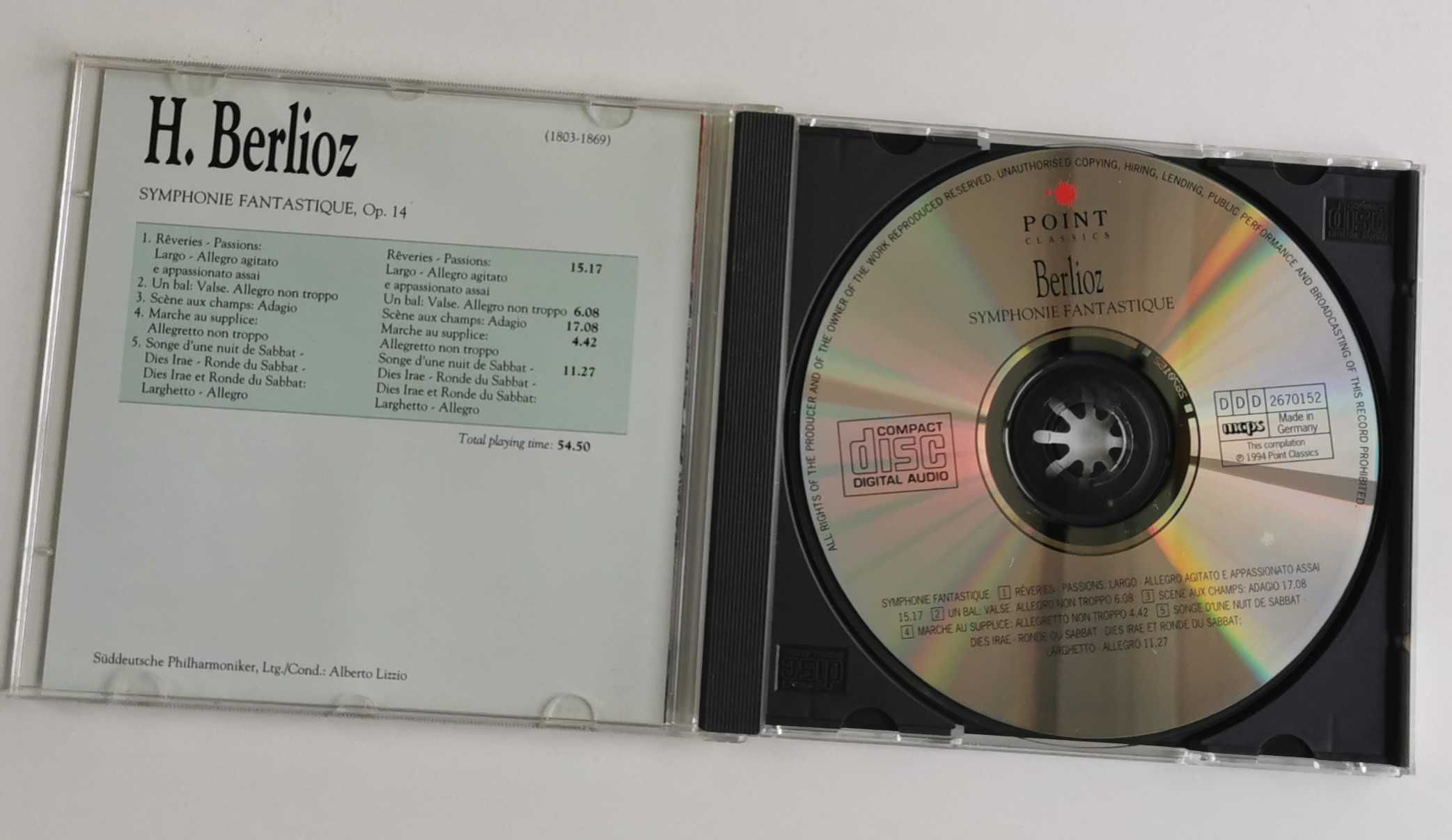 2 CDS - Beethoven, Symphony Nº 9 & Berlioz, Symphonie Fantastique
