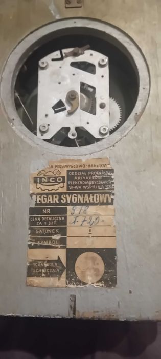 Zegar sygnałowy INCO