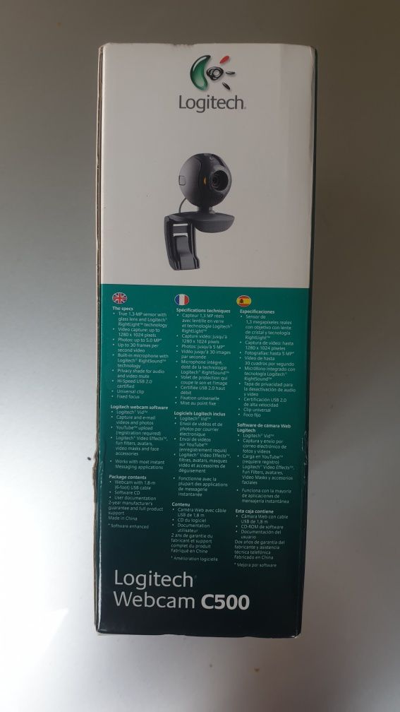 Logitech Webcam C500 NOVO