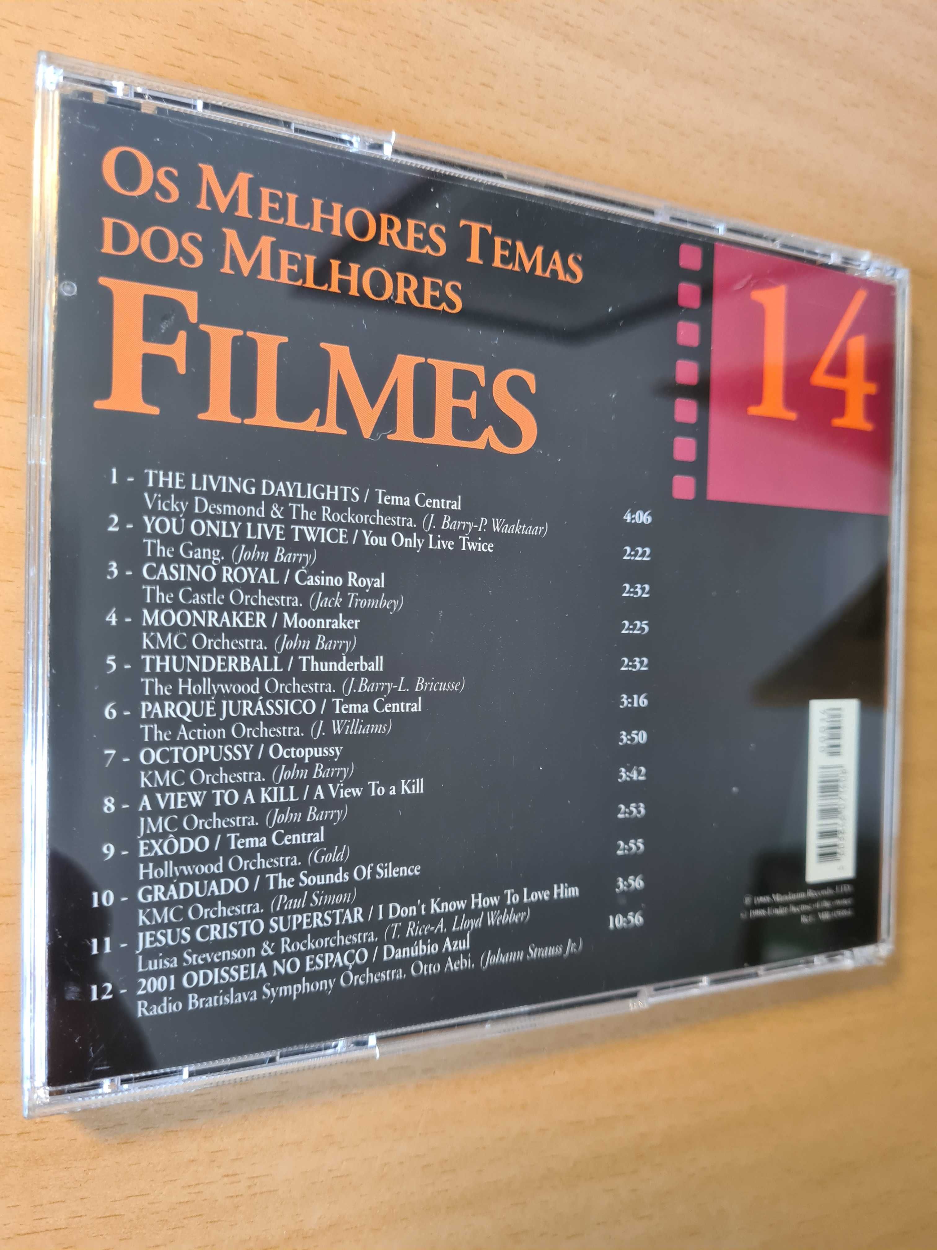 CD audio "Os Melhores Temas dos Melhores Filmes"