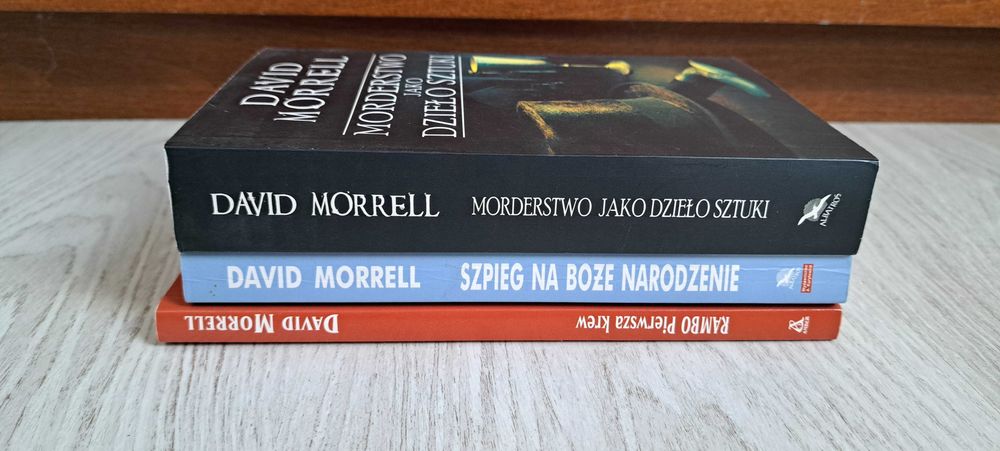 Morrell Rambo Pierwsza krew Szpieg na Boże Narodzenie Morderstwo jako