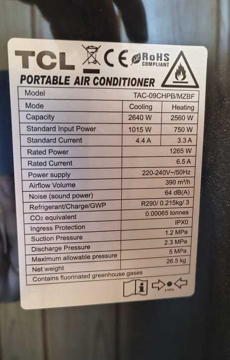 TCL Tac-09chpb/mzbf klimatyzator