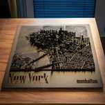 Obraz 3D - Manhattan, New York, Nowy Jork, Rzeźba