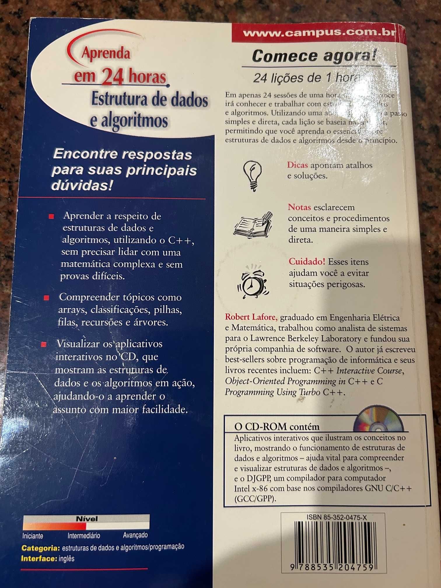 Aprenda em 24 horas Estruturas de dados e algoritmos