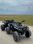 Duży QUAD na akumulator z przyczepką CAN AM OUTLANDER 4x4 24V DK-CA005