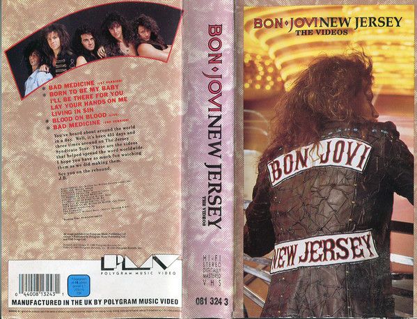 VHS Rock - Bon Jovi - Whitesnake ...