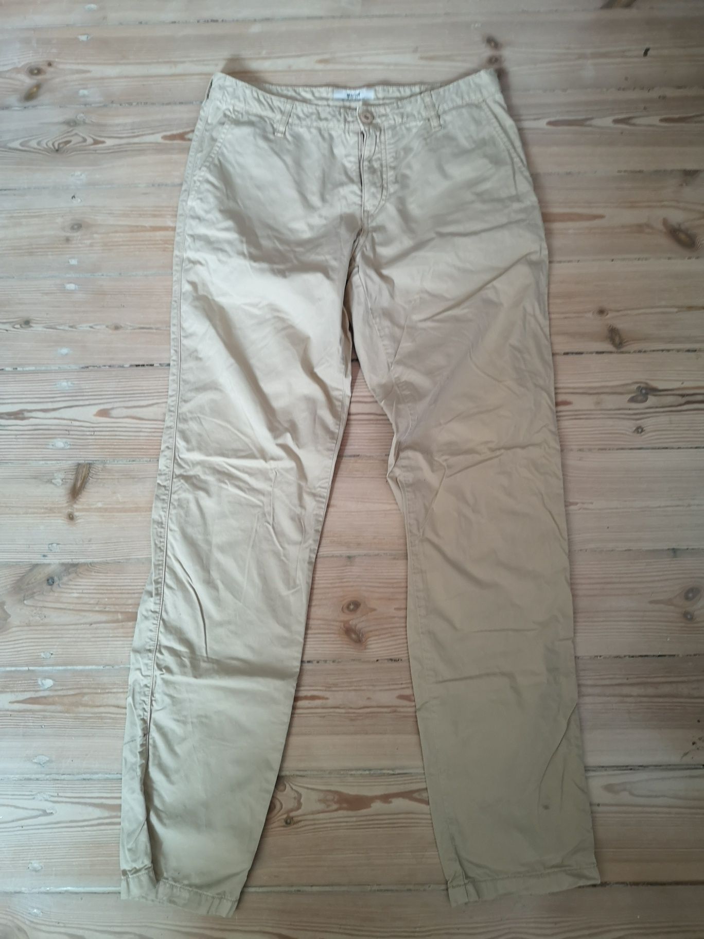 Spodnie męskie MUSTANG Chinos r 31/34 SLim fit 100% bawełna