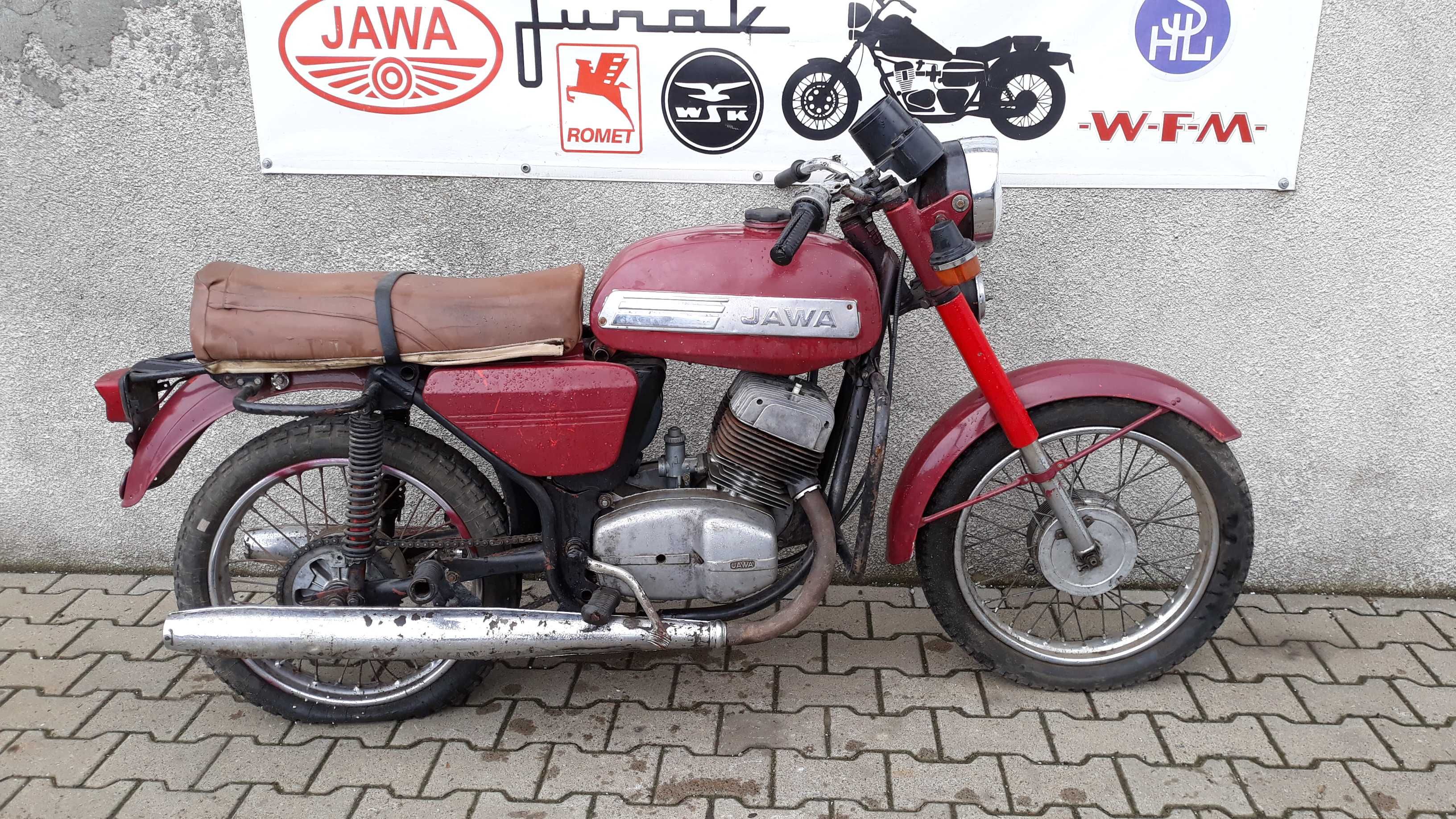 Jawa 350 zarejestrowana