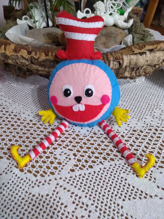 Boneco do Canal Panda. Xana Toc Toc - Trabalho Bethacare