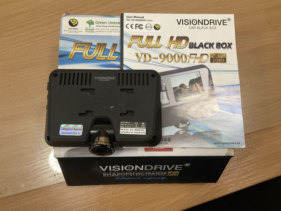 Відеореєстратор Visiondrive