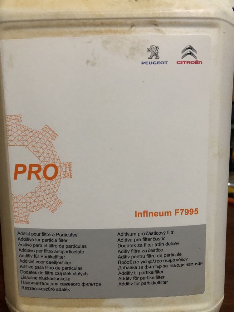 Aditivo Filtro de Particulas (Eolys) PSA