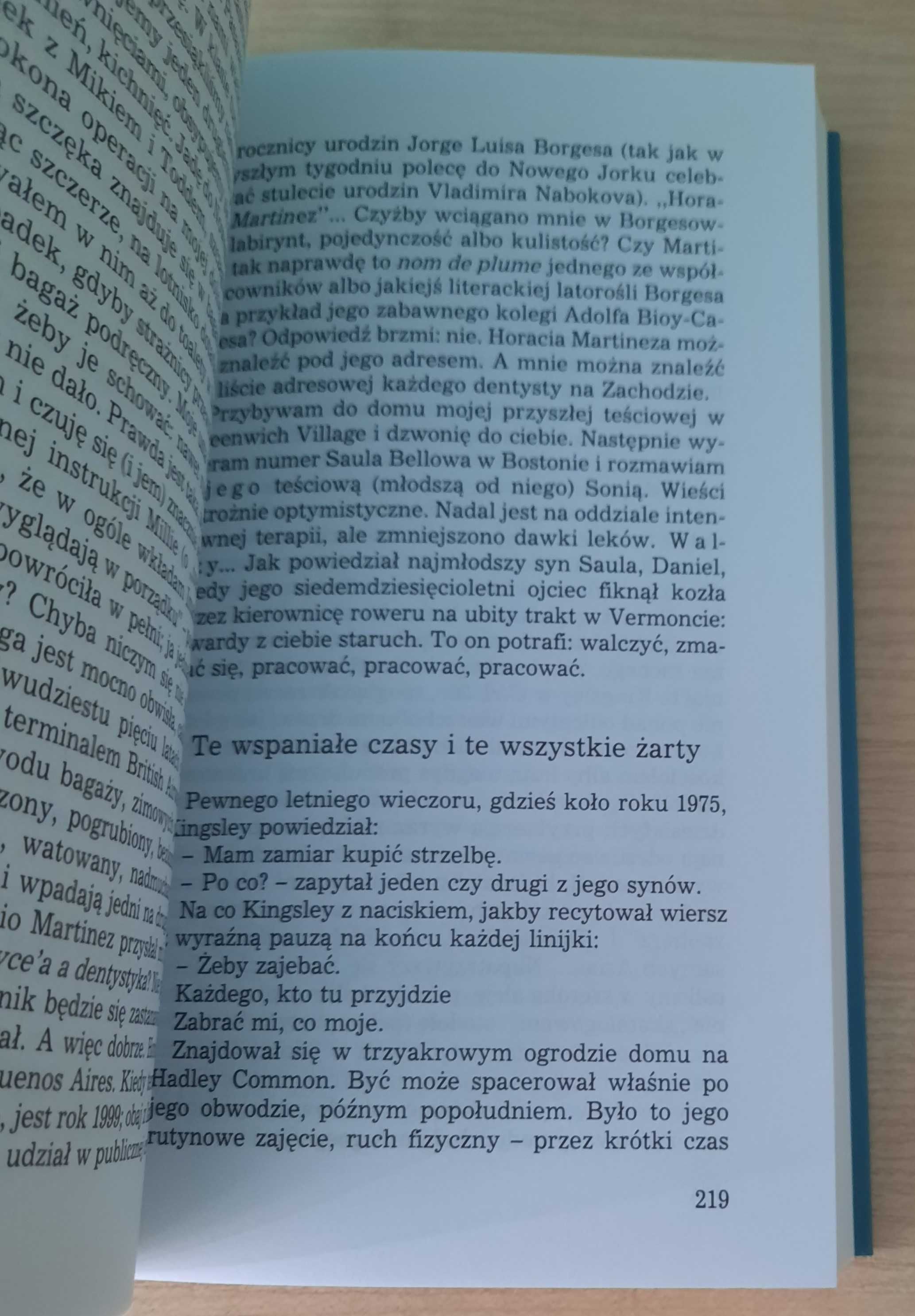 Doświadczenie Martin Amis
