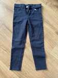 Spodnie slim granatowe r.134