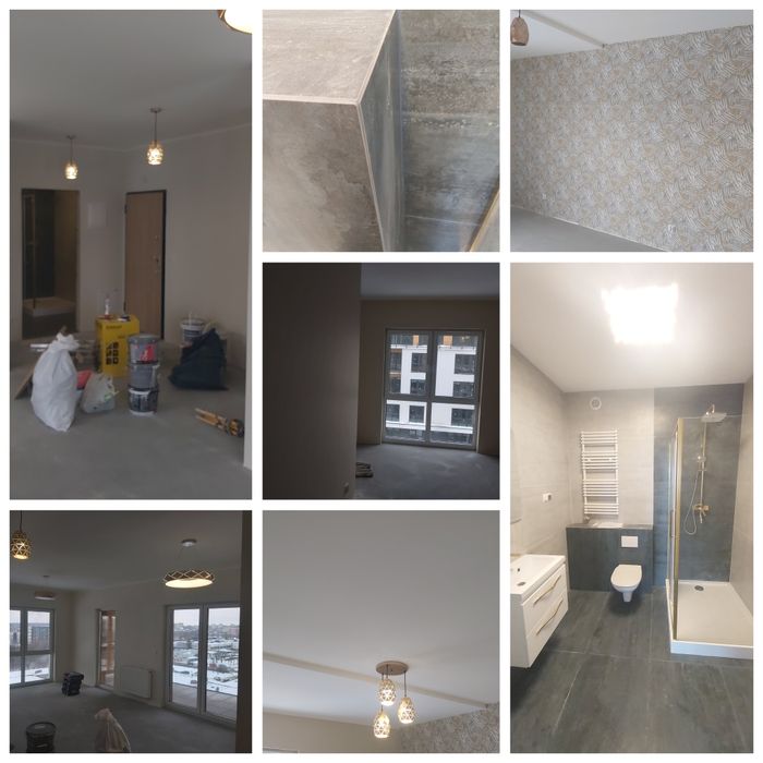 Wolny termin od już !!! Remonty i wykończenia mieszkań pod klucz.