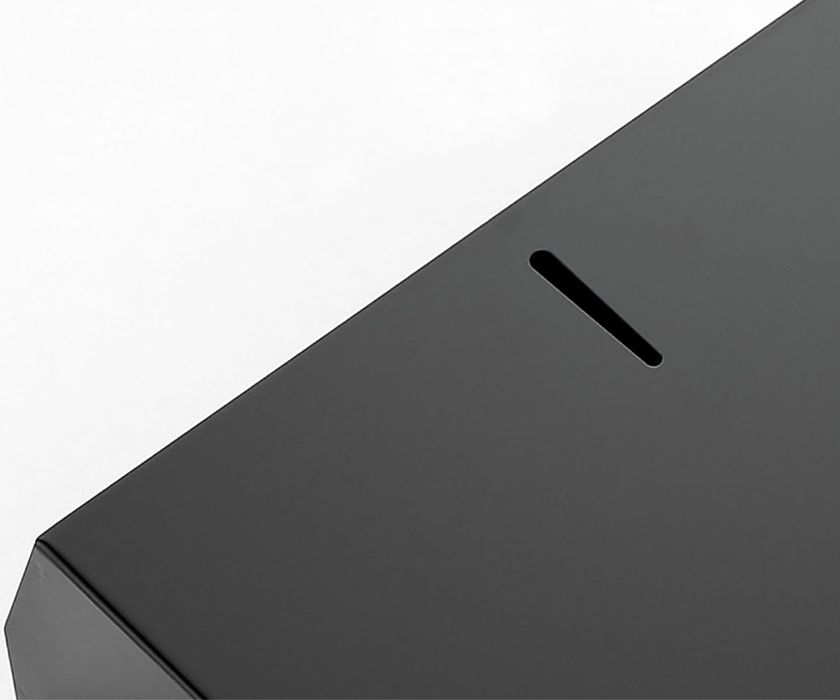 Pojemnik na recznik papierowy, czarny