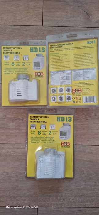 Termostatyczna głowica elektroniczna HD13