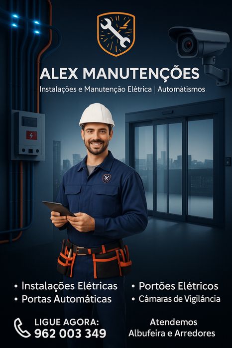 Alex Manutenções – Eletricista Profissional em Albufeira e Arredores