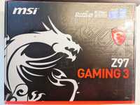 Płyta główna MSI Z97 Gaming 3 LGA 1150 DDR3 USB3 M.2 Sprawna