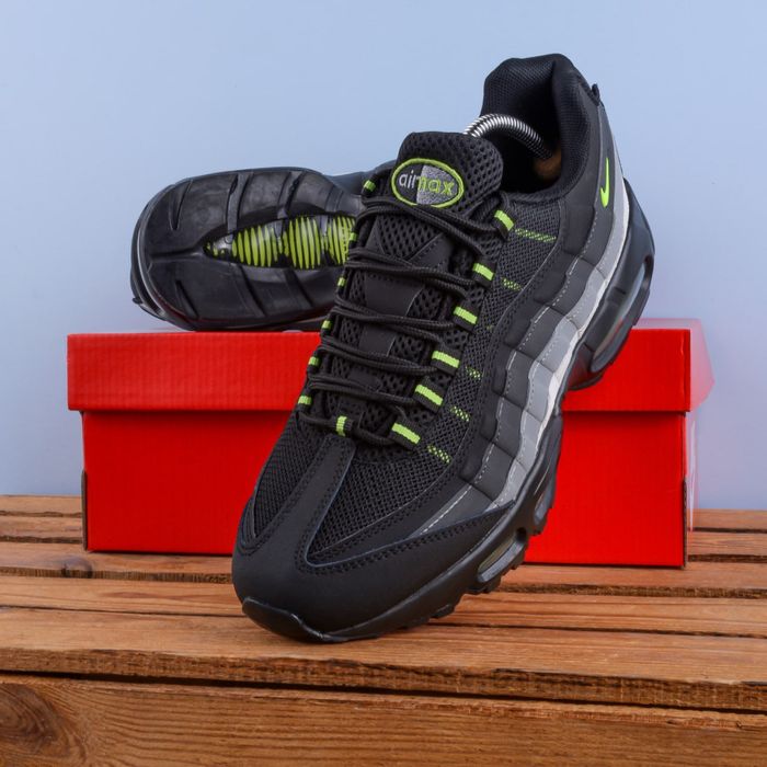 ‼️НАЛОЖКА‼️41-46 Nike Air Max 95 black / shox spezial