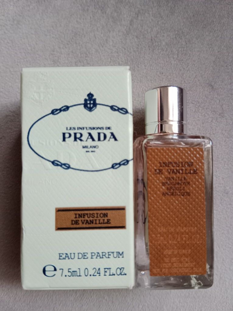 Perfumy waniliowe Prada Infusion de Vanille 7,5 ml EDP miniatura