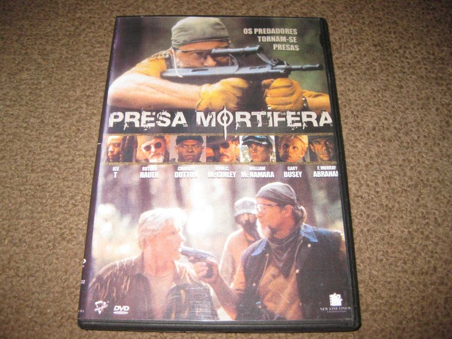 DVD "Presa Mortífera" com Rutger Hauer