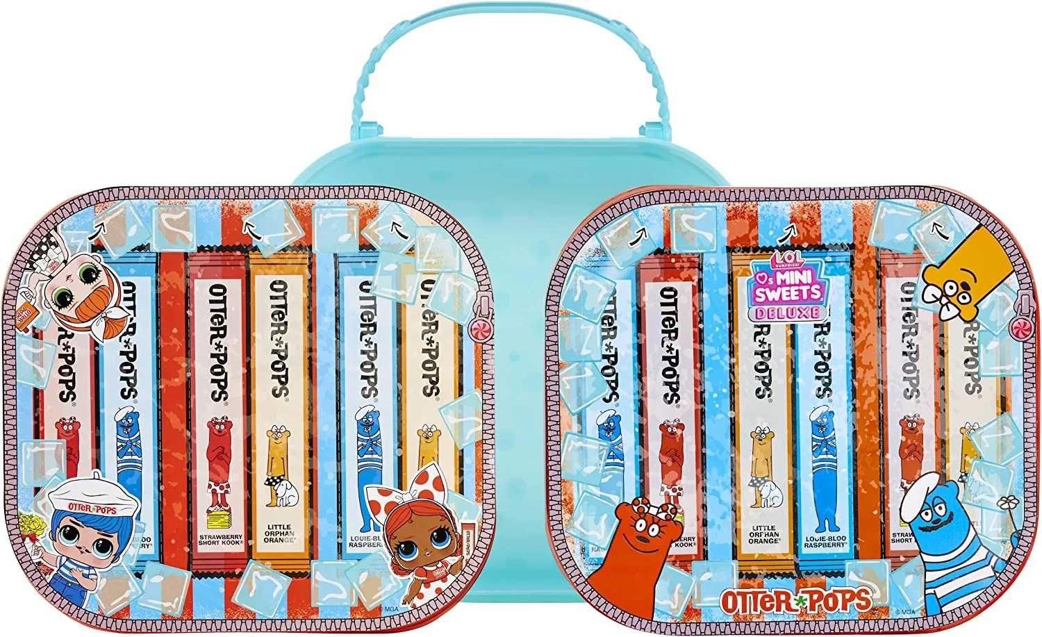 ЛОЛ Делюкс 3 куклы Мини свитс LOL Loves Mini Sweets Otter Pops Deluxe