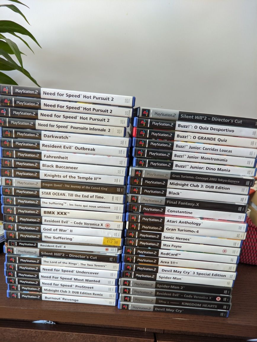 Vários jogos PlayStation 2- ver preços na descrição