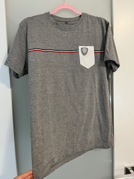 Koszulka męska z krótkim rękawkiem M Wks ŚLĄSK fan kibic Śląsk mecz