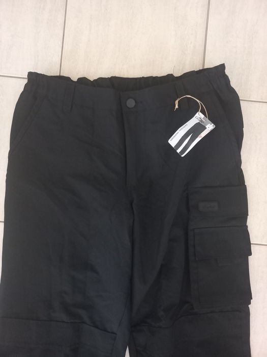 Nowe czarne spodnie robocze-ogrodnicze-rozmiar-M-CRANE