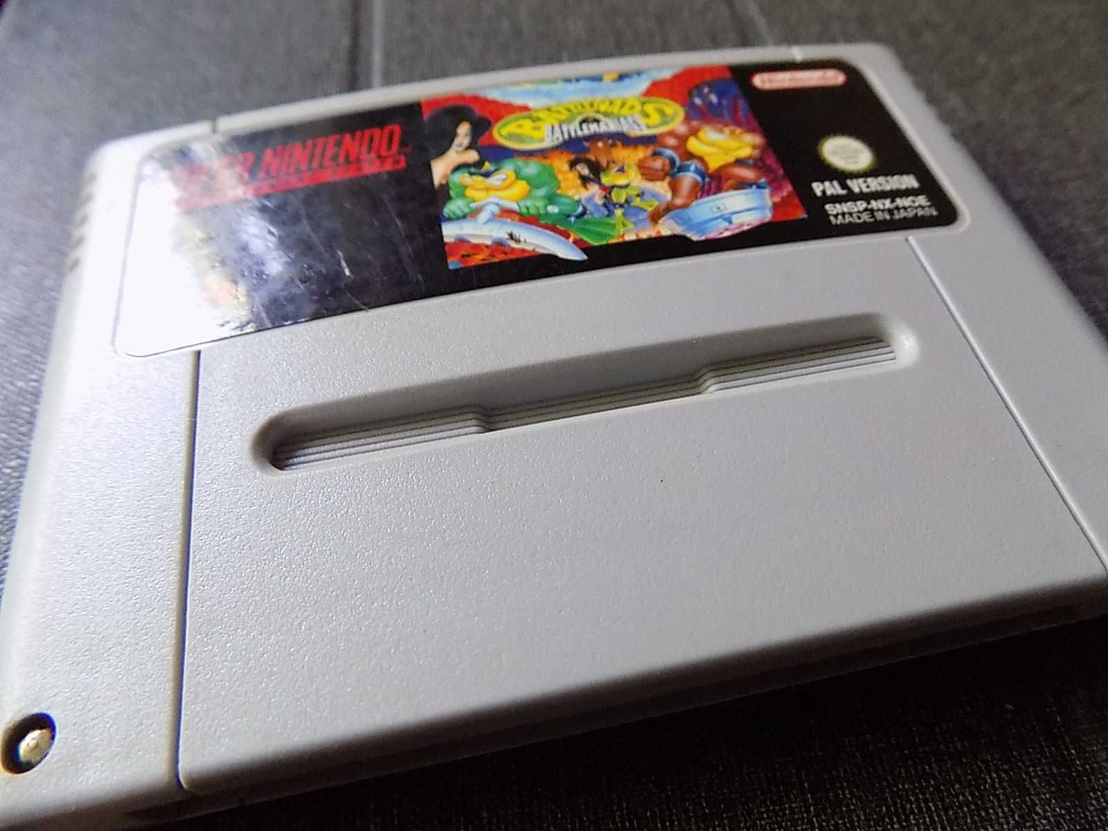 Battletoads in Battlemaniacs -Super Nintendo Entertainment System SNES