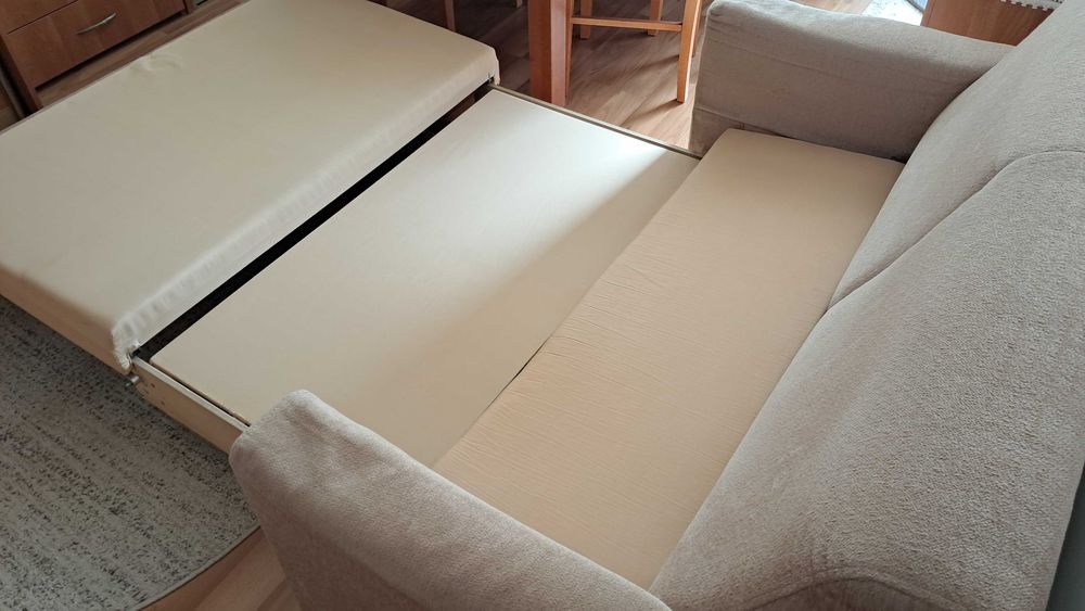 Sofa rozkładana z funkcją spania