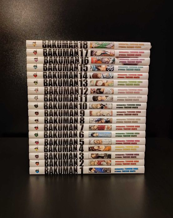 Manga Bakuman - Tomy 1-18 Wydawnictwo Waneko