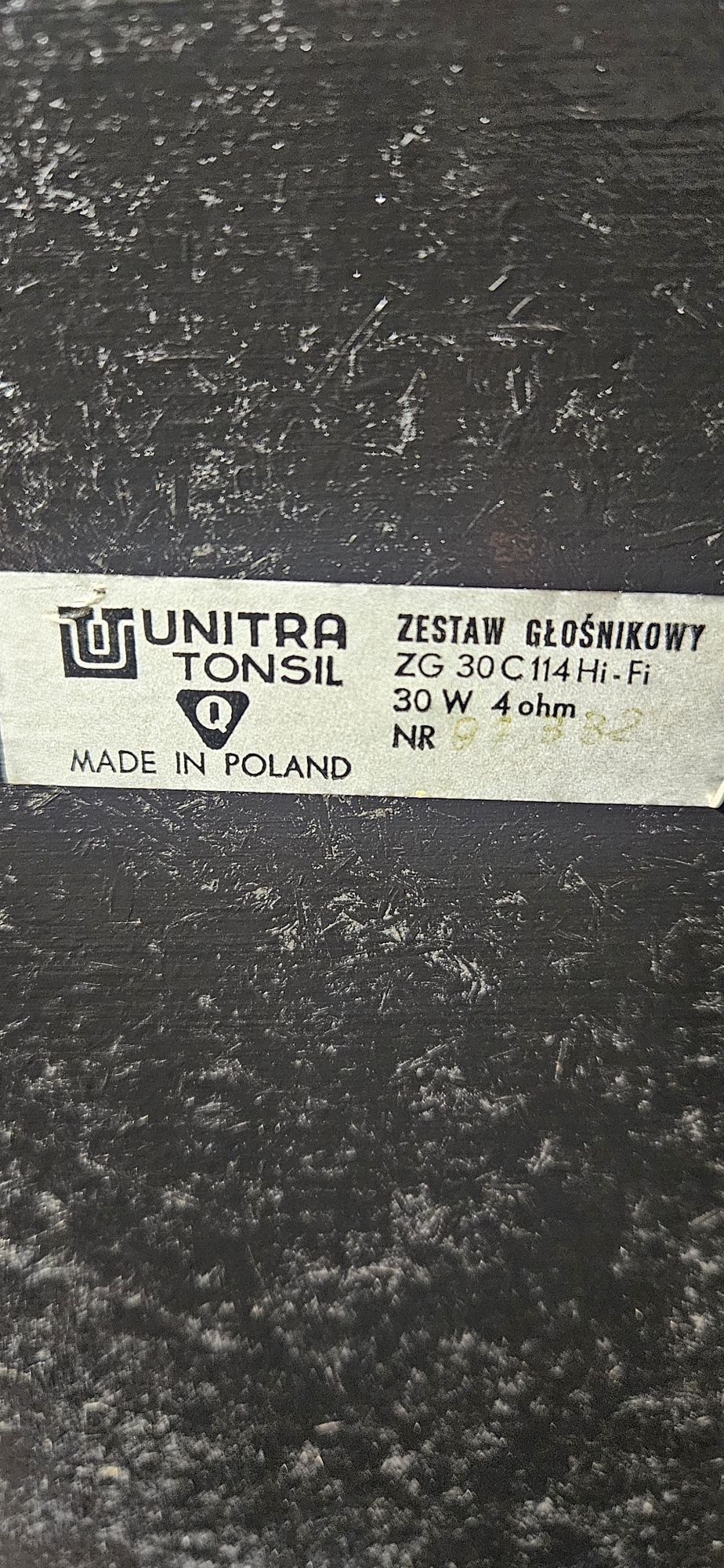 Kolumny unitra zg 30c114