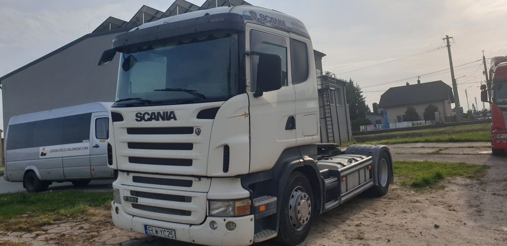 Scania r 380 analogowe tacho - czytaj opis