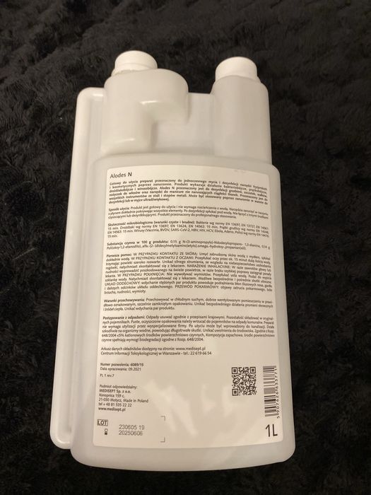 Medisept alodes N, gotowy do uzycia plyn do dezynfekcji