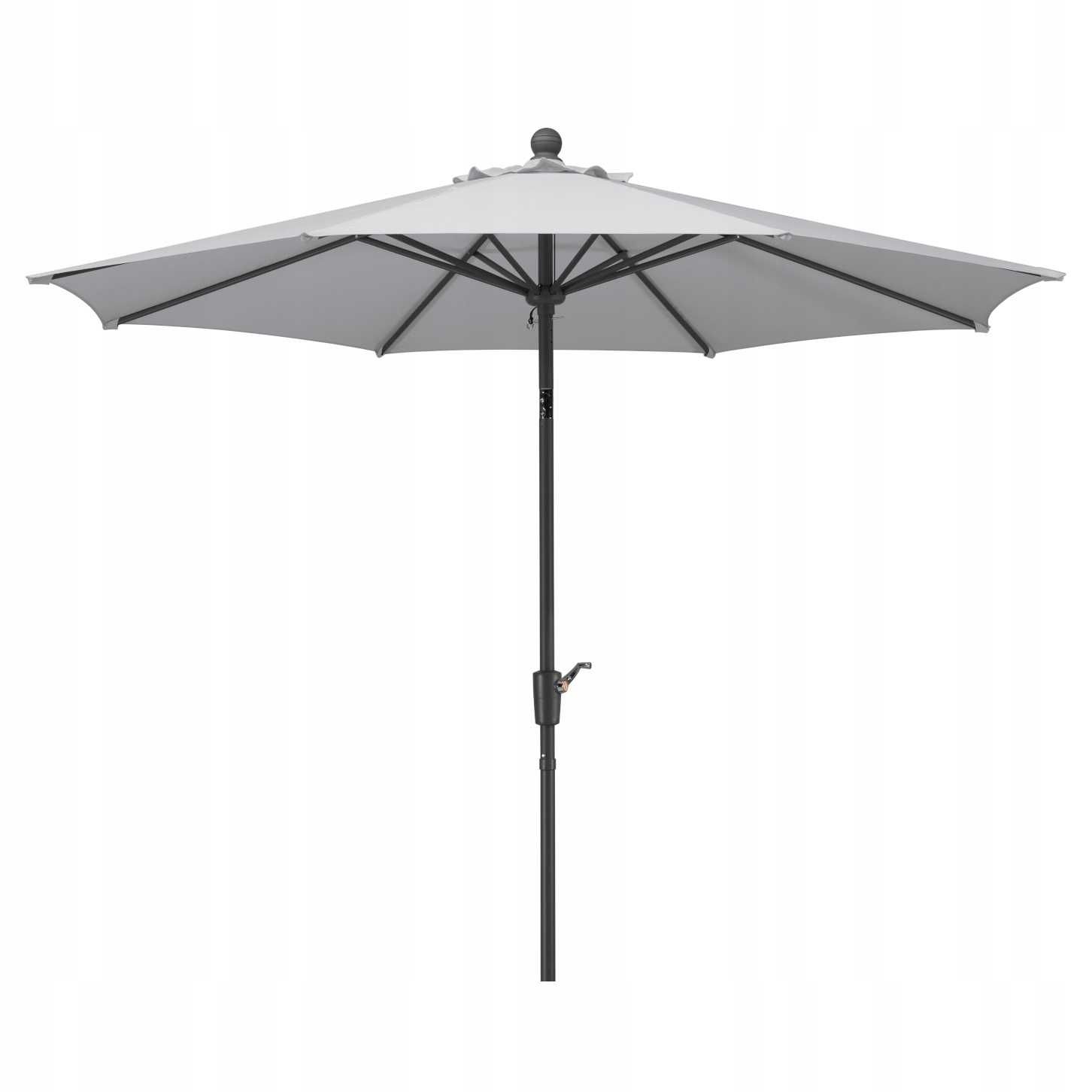 Parasol 270cm Schneider Classics Harlem srebrnoszary s498
