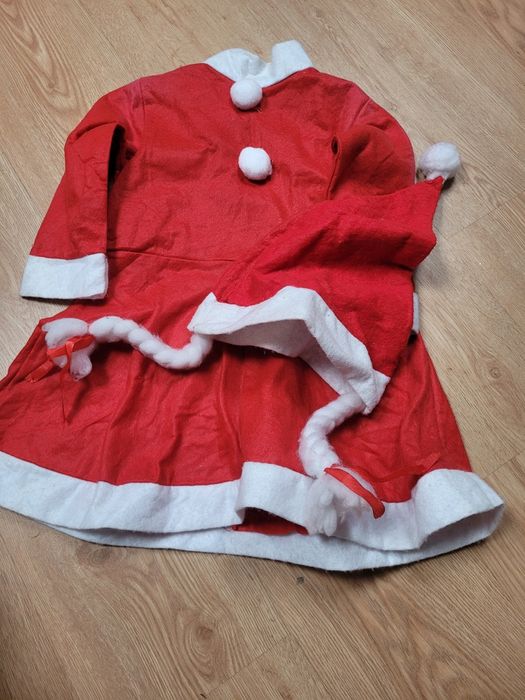 Fato mãe Natal criança