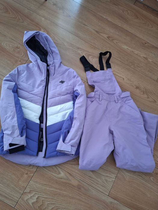 Strój narciarski 4F, kurtka i spodnie 152