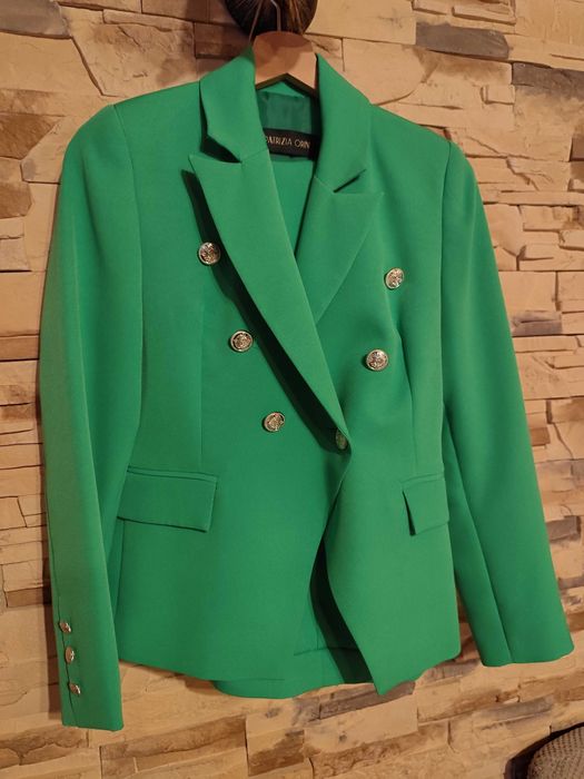 Garnitur damski zielony