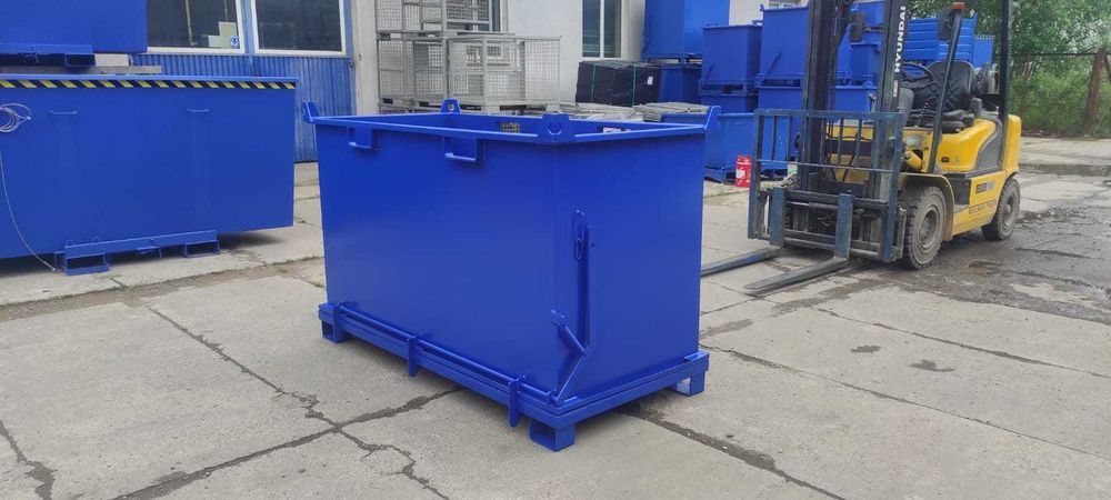 Pojemnik do gromadzenia i transportu odpadów PMDB 1,5 m3 z otw. dnem