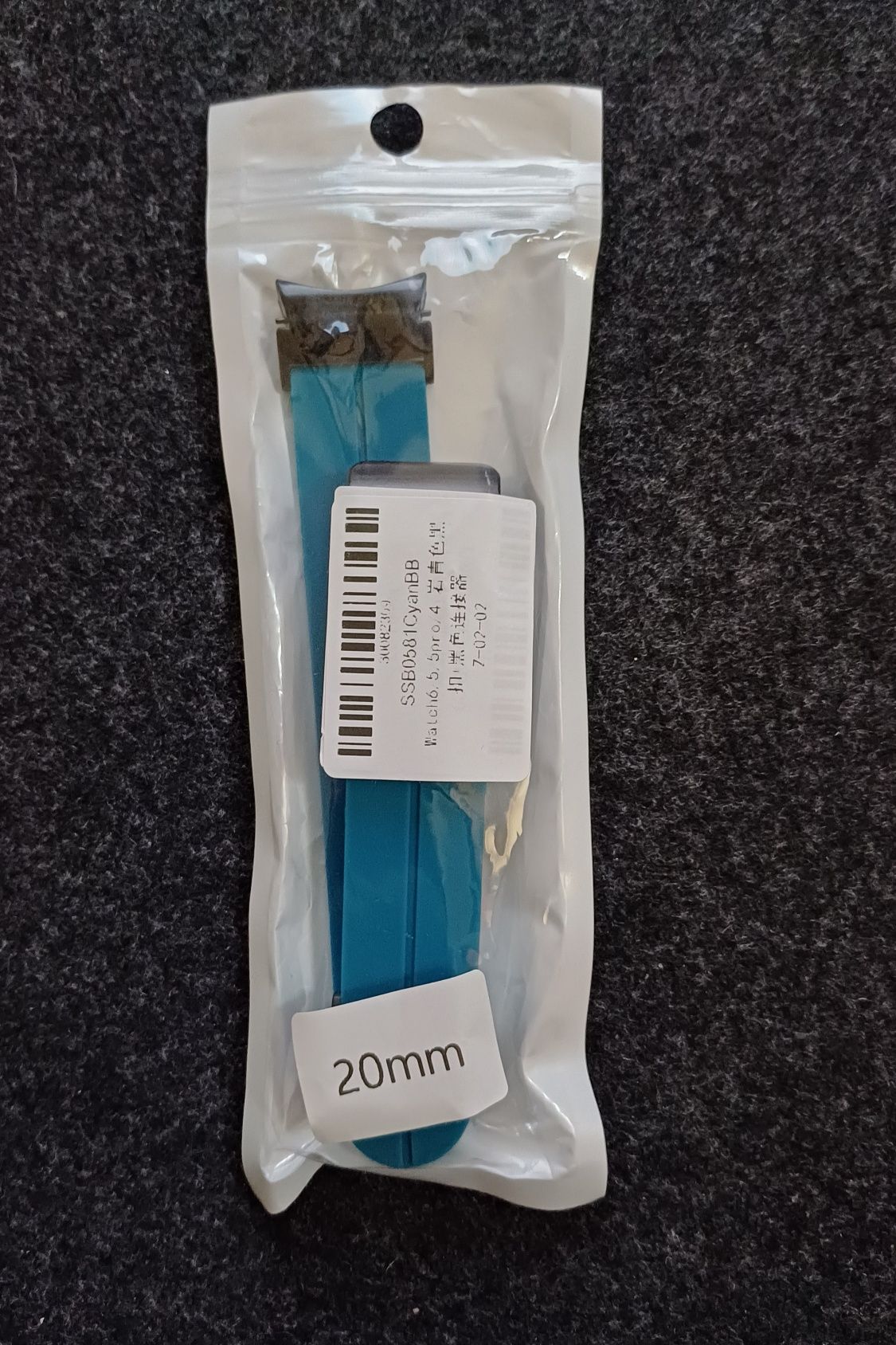 Bracelete Cyan 20mm Galaxy Watch4/5/6