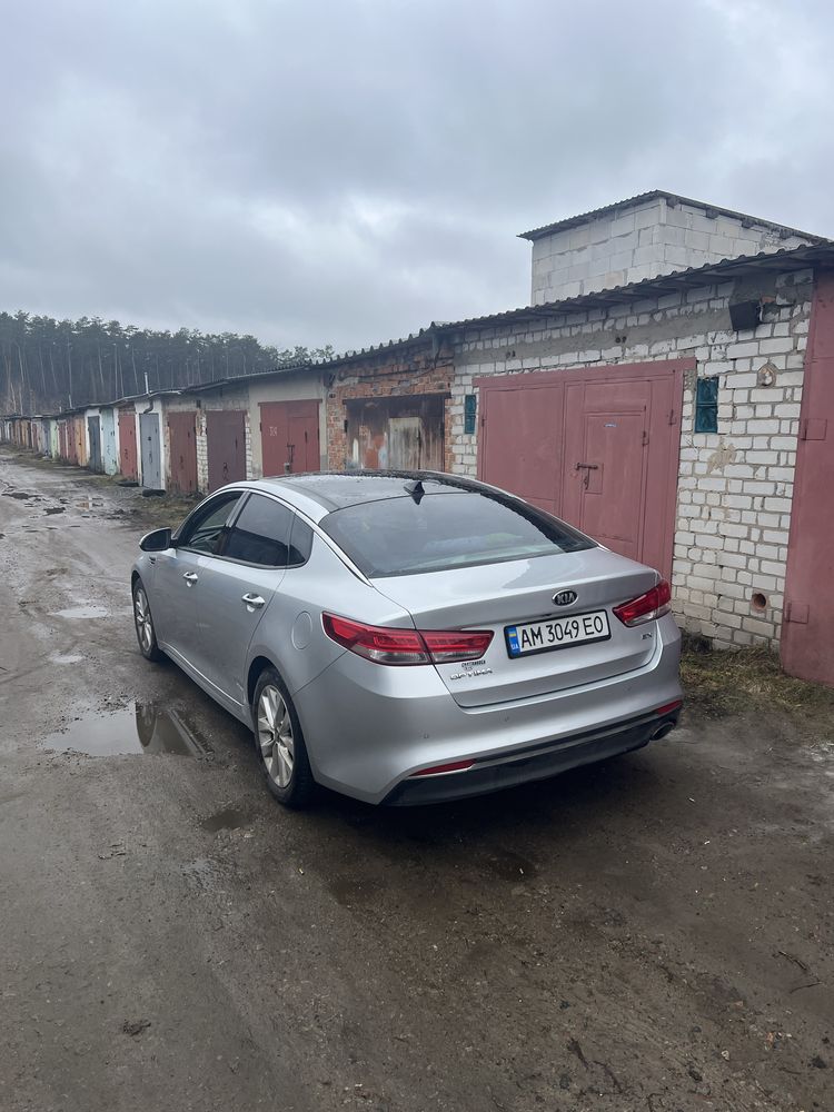 Kia Optima 2016 газ/бензин