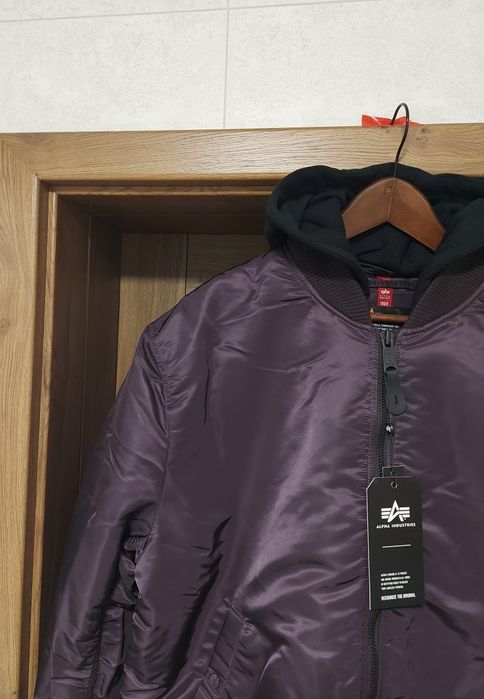 Kurtka bomberka Alpha Industries MA-1 ZH Back EMB rozmiar XL