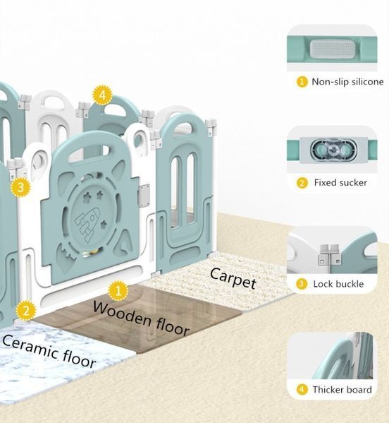 Suchy basen Plac zabaw , kojec modułowy dla dziecka, basen na kulki