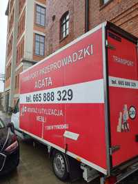 Transport-Przeprowadzki ,,Agata,,~ Utylizacja Mebli~24H 7 w tyg!!