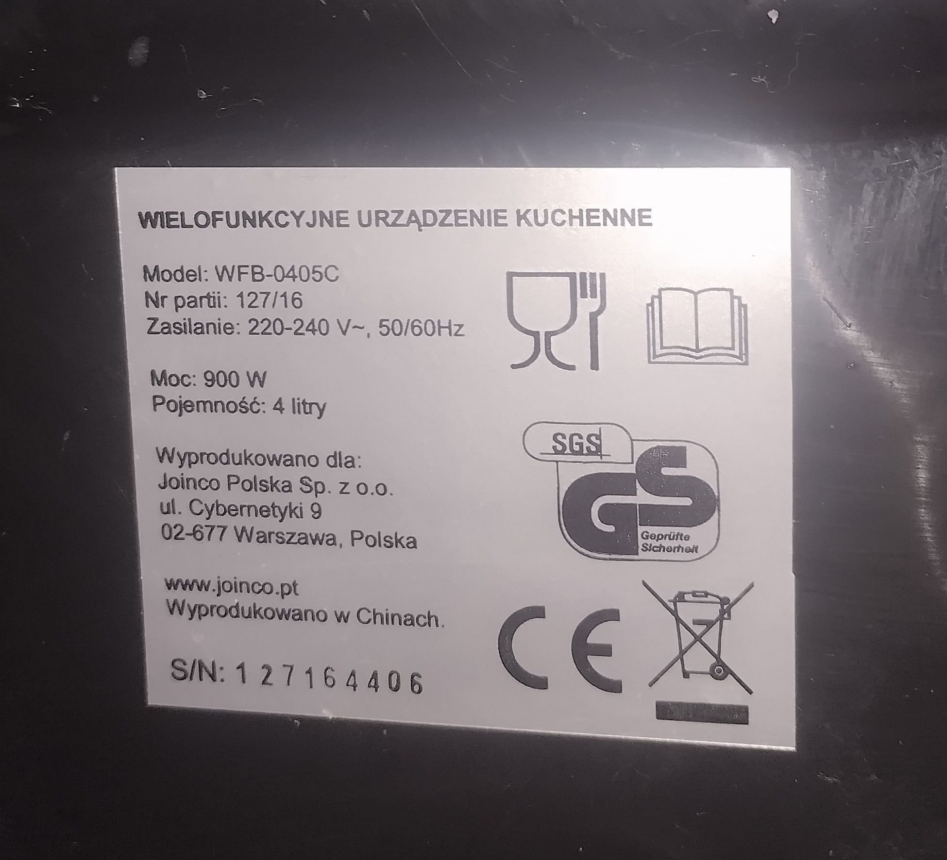 Multicooker Hoffen Biedronka