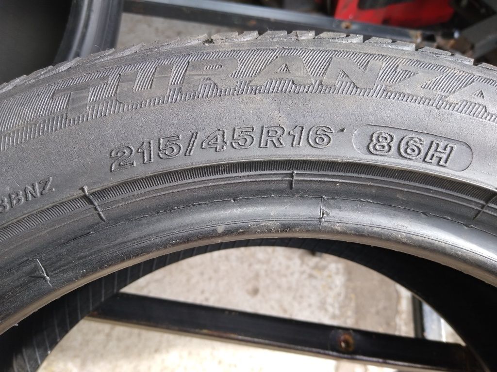 Opony letnie 215/45R16 4szt Bridgestone 215/45/16