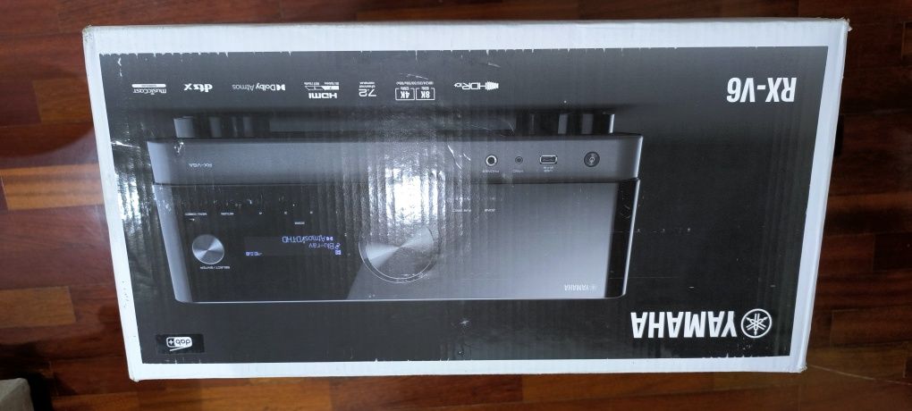 Amplificador AV Yamaha RX-V6 – Como Novo, com Garantia.