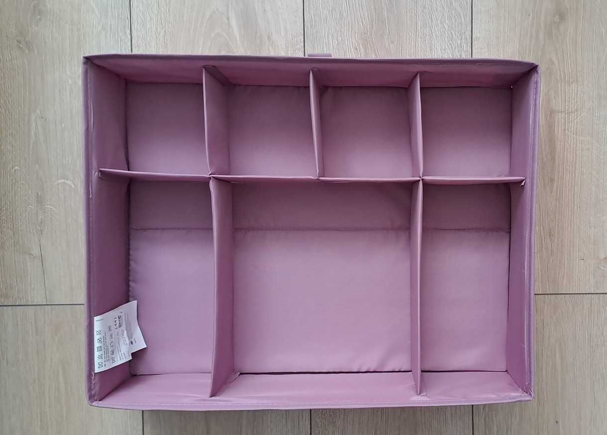 Ikea SKUBB Pudełko organizer 44x34x11 cm ,z przegrodami